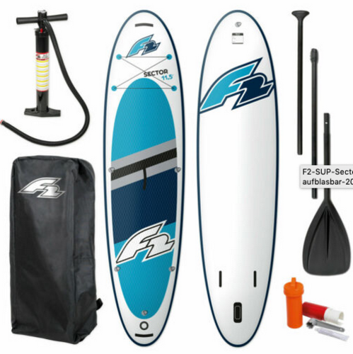 F2 Sup Sector 2021 Board,  ein Paddelspass für die ganze Familie. 