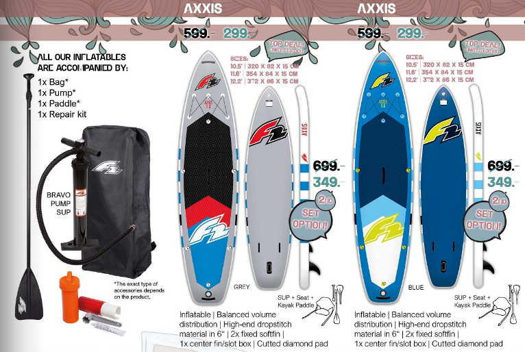 F2 Axxis Allround SUP 2021